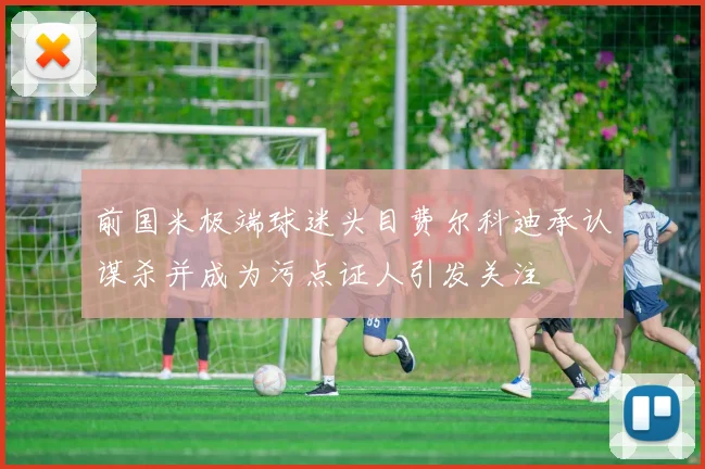 前国米极端球迷头目费尔科迪承认谋杀并成为污点证人引发关注